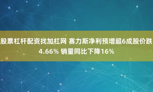 股票杠杆配资找加杠网 赛力斯净利预增超6成股价跌4.66% 销量同比下降16%
