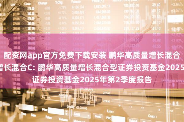配资网app官方免费下载安装 鹏华高质量增长混合A,鹏华高质量增长混合C: 鹏华高质量增长混合型证券投资基金2025年第2季度报告